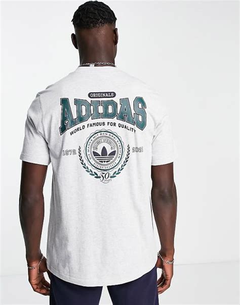 Adidas t shirt backprint